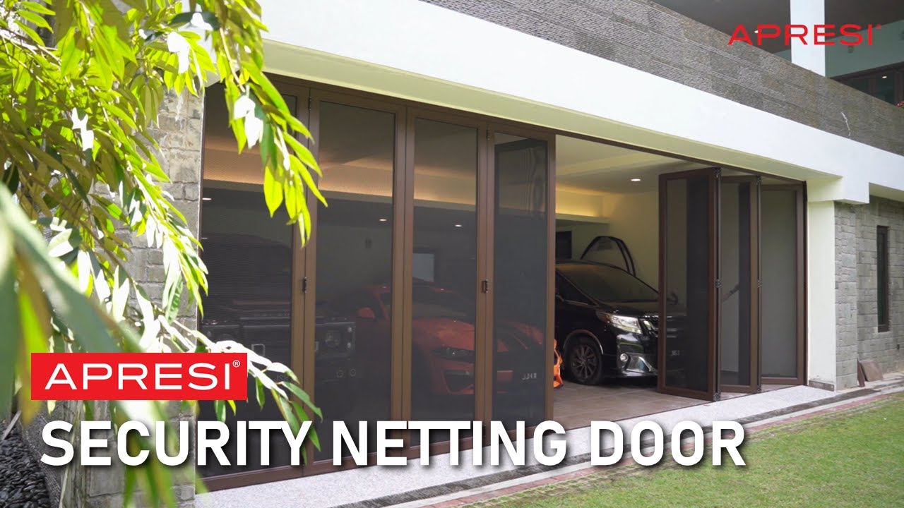 A Quality Life is never an accident | APRESI Security Netting Folding Door