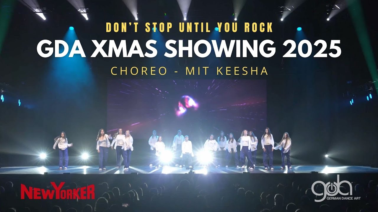 GDA Christmas Showing 2025 - DON'T STOP UNTIL YOU ROCK - Choreo 9-14J mit Keesha