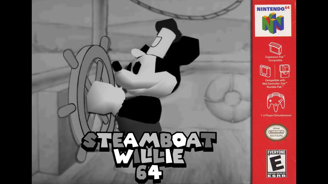 Steamboat Willie 64 (Super Mario 64 Remix)