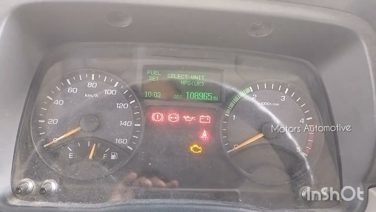 Mitsubishi Canter Euro5 Miles to Km conversion