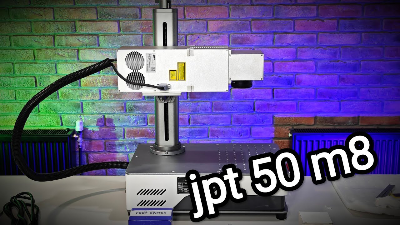 JPT 50 M8 - Первый в России лазерный маркер этой модели!
