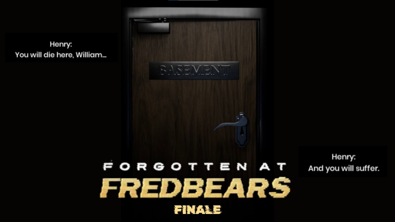 the craziest ending out of any fnaf fangame (forgotten at fredbear's finale)