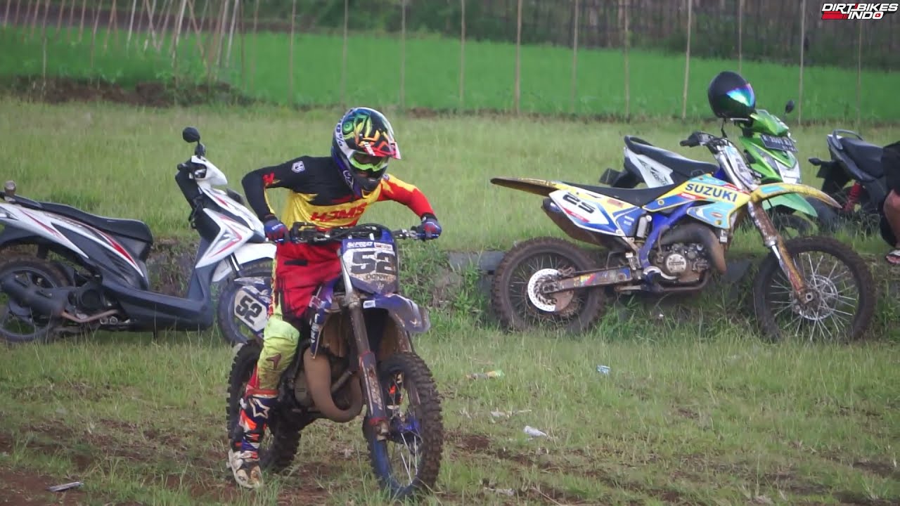 setting ninja GTX prepare grasstrack Indiel 2021 sirkuit cikembulan banyumas