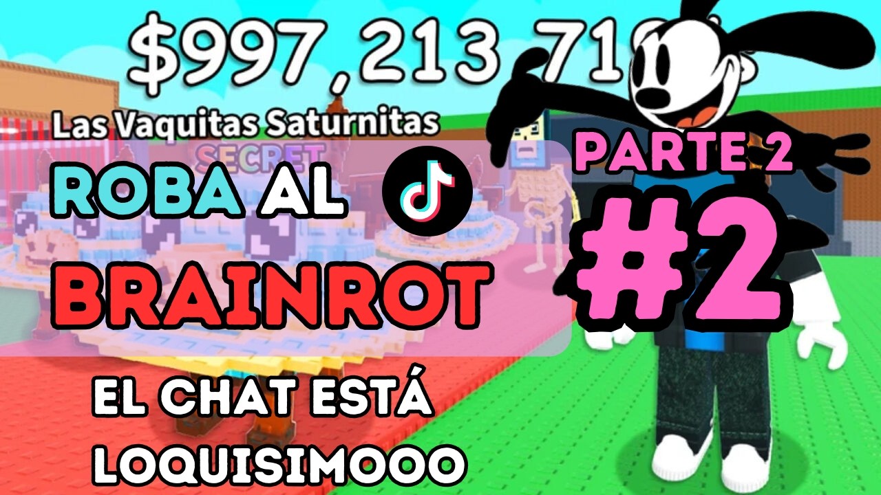 MI PRIMER LIVE EN TIK TOK DÍA 2 | STEAL A BRAINROT #2 PARTE 2: QUE LE PASA AL CHAT?