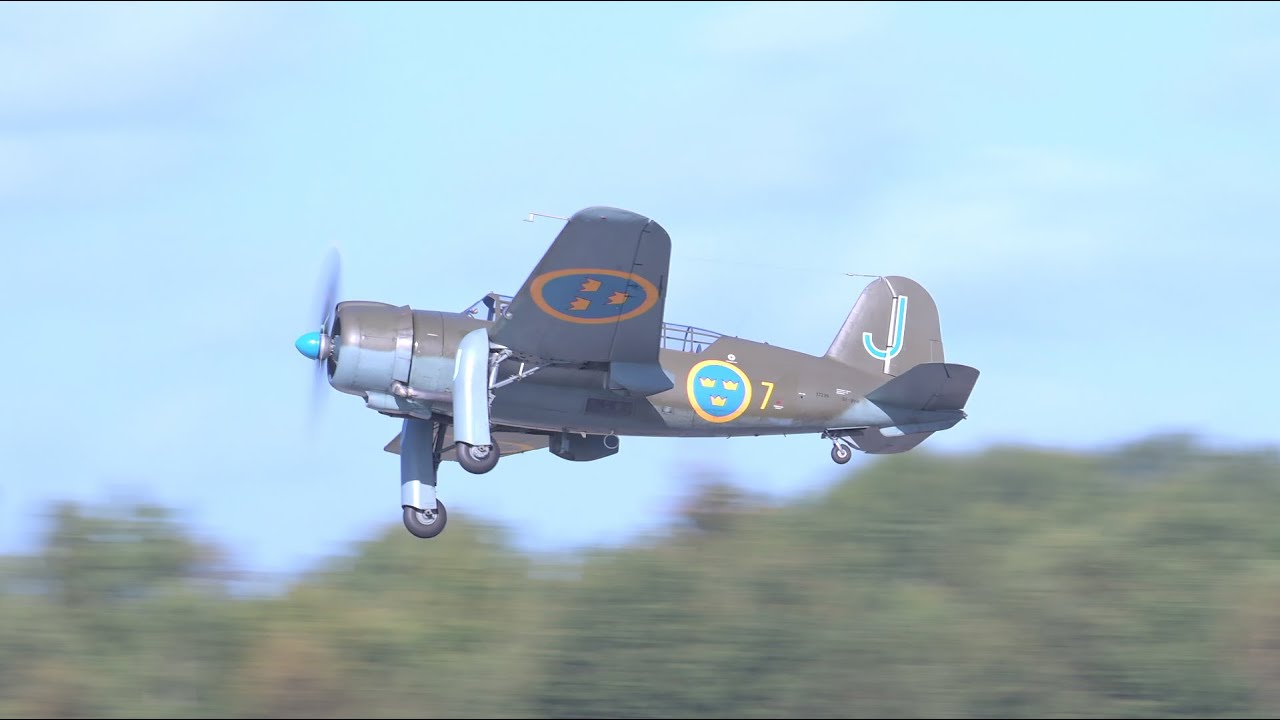 SAAB B17 in 4K & HQ Audio