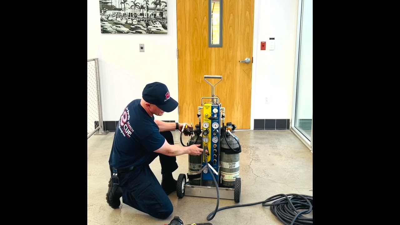 SDFD Confined Space Air Cart Operation