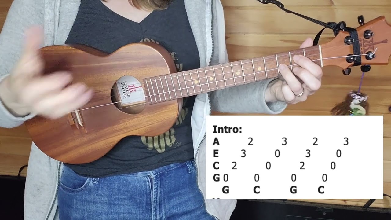 Thirteen Big Star Ukulele Tutorial Beginner Fingerpicking