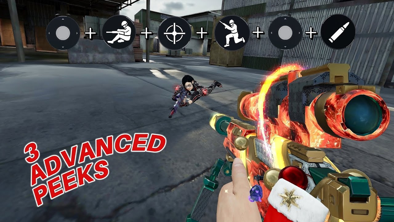 3 ADVANCED PEEKS You Should Learn in Sniping in CODM! (Pro's Tips & Tricks)