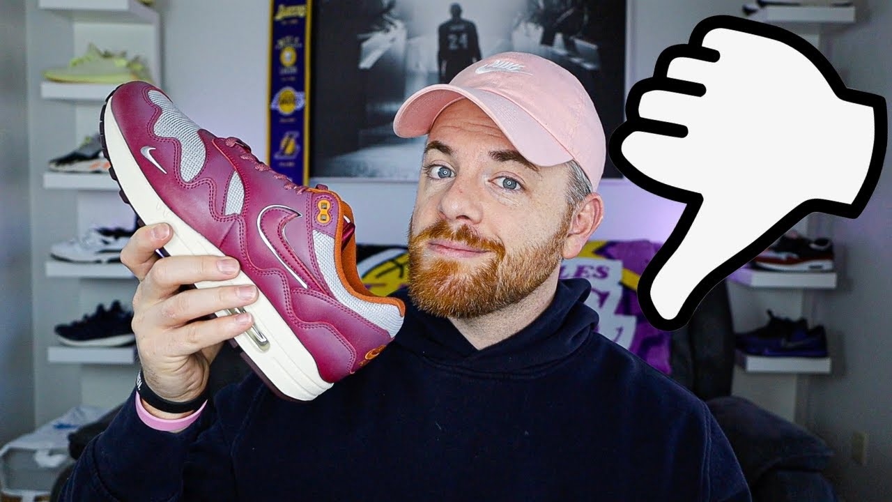 ОБЗОР КРОССОВОК NIKE AIR MAX 1 PATTA WAVES RUSH MAROON | ЗАЧЕМ Я ЭТО КУПИЛ???!!!