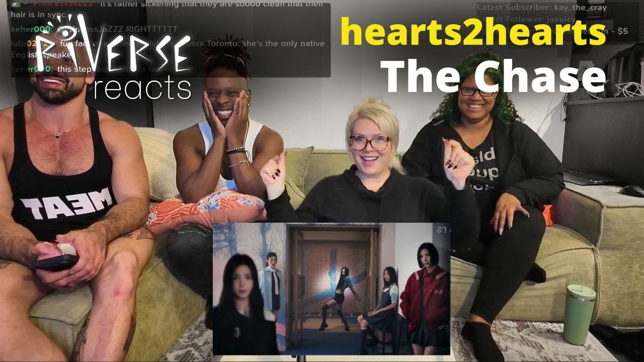 RiVERSE Reacts: Hearts2Hearts 하츠투하츠 'The Chase' MV