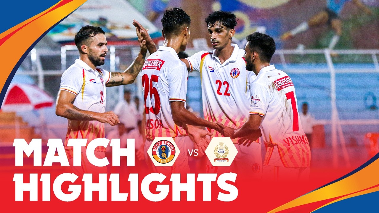 M11 | EBFC 🆚 CISFP | All goals & highlights | IndianOil Durand Cup