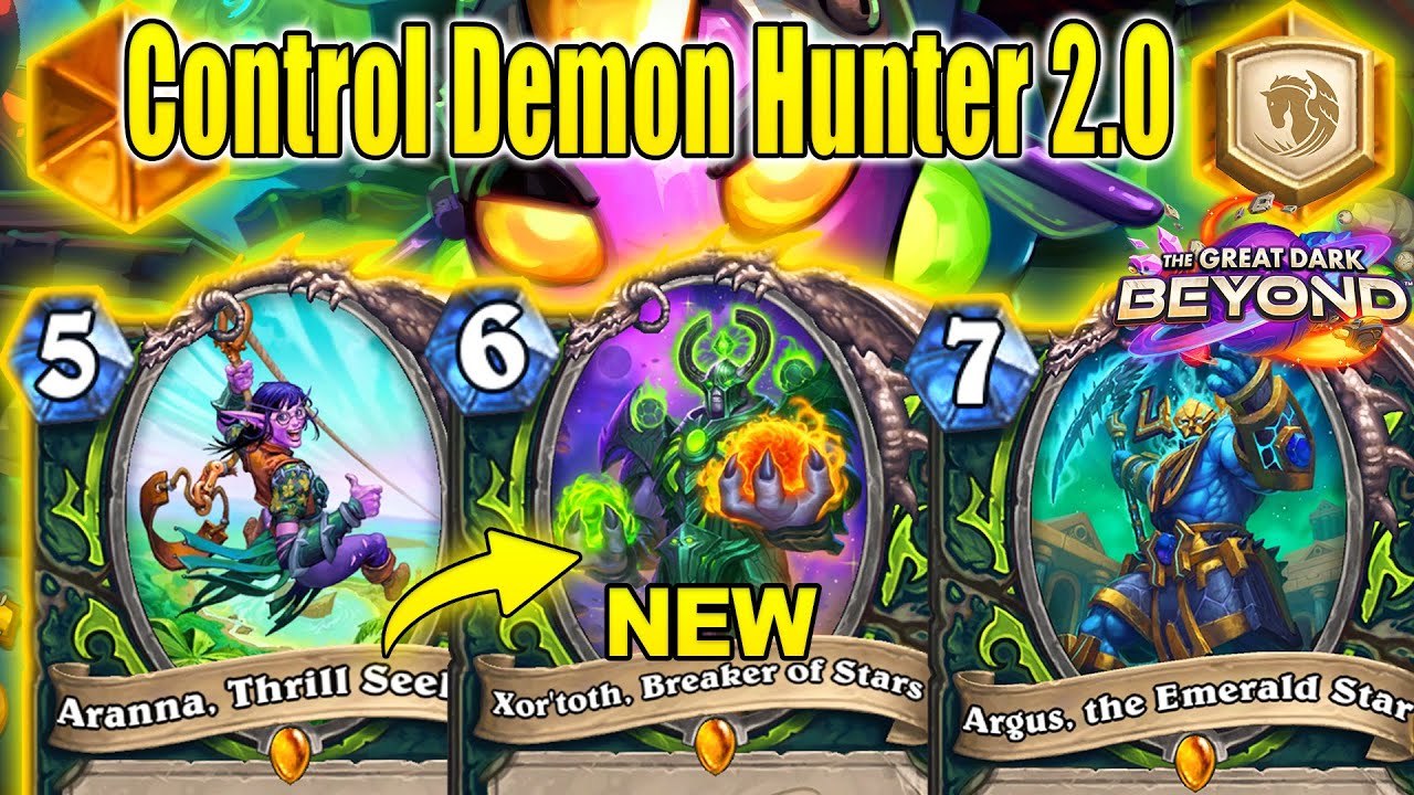 New Control Demon Hunter 2.0 Deck Is Actually So Strong At The Great Dark Beyond | Hearthstone