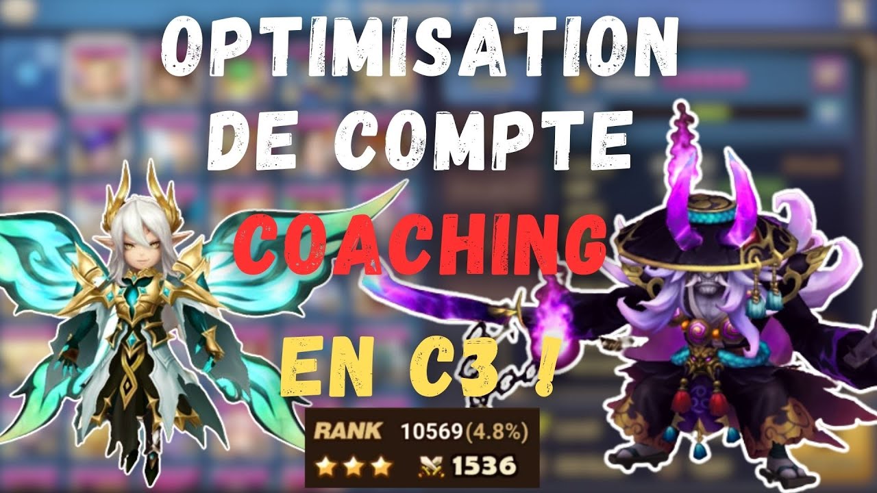 COACHING SW : Ce compte C3 sera INTANKABLE ! SUMMONERS WAR