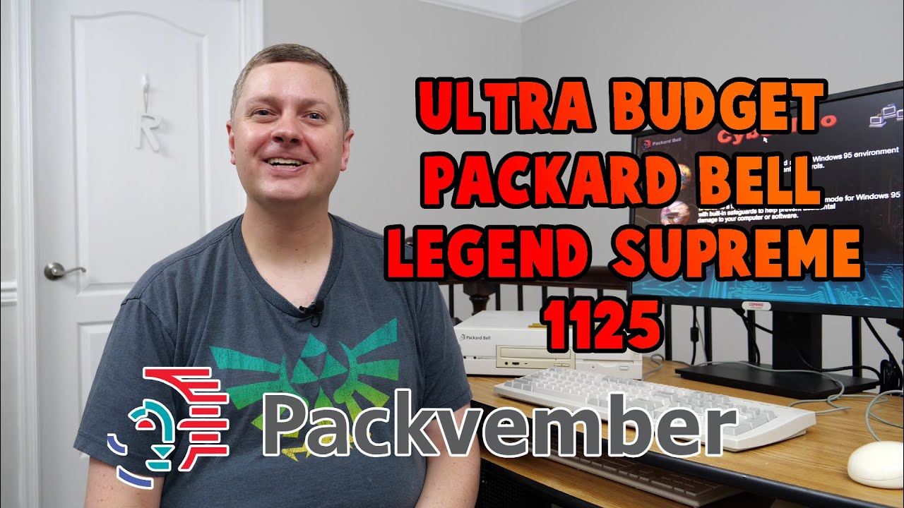#Packvember RetroTour: Reviewing An Ultra-Budget Packard Bell Legend Supreme 1125.  How Basic Is It?