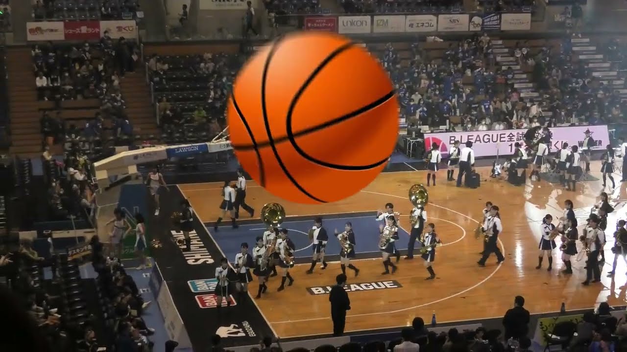 松江商業吹奏楽部　Bリーグオープニングアクト