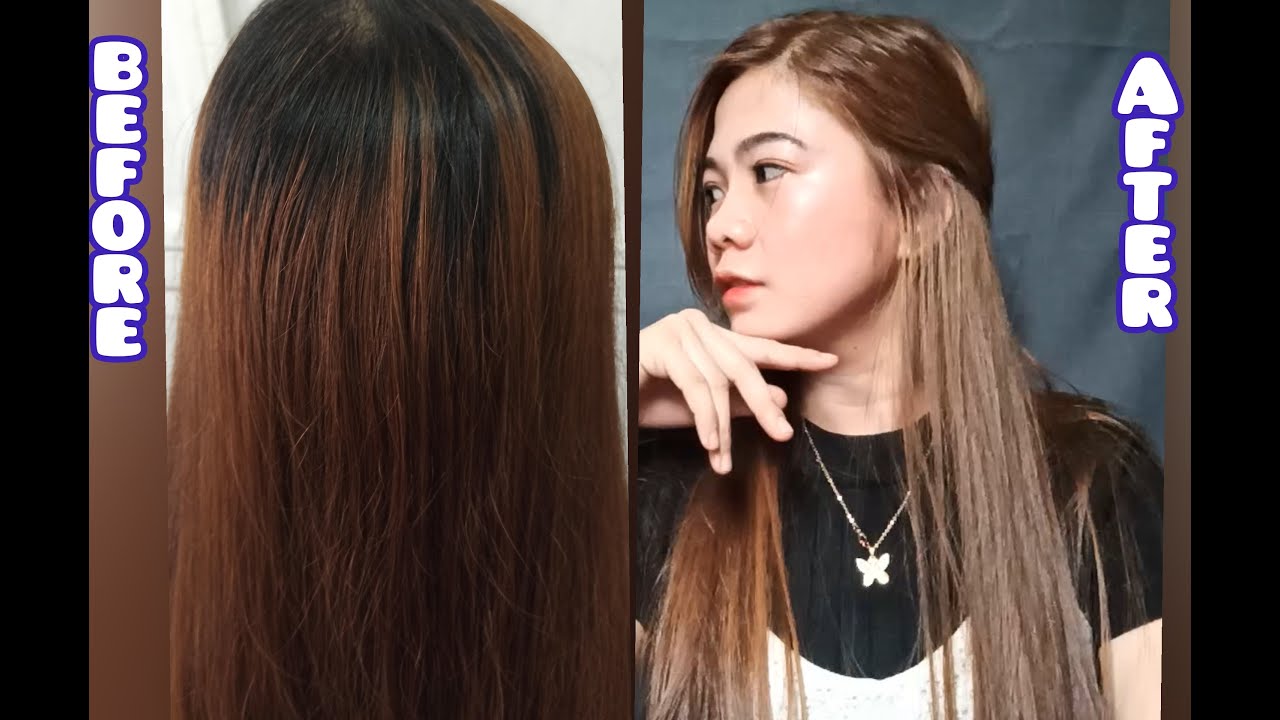 No Bleach_DIY Hair Color using Bremod 9.1 Very Light Ash Blonde