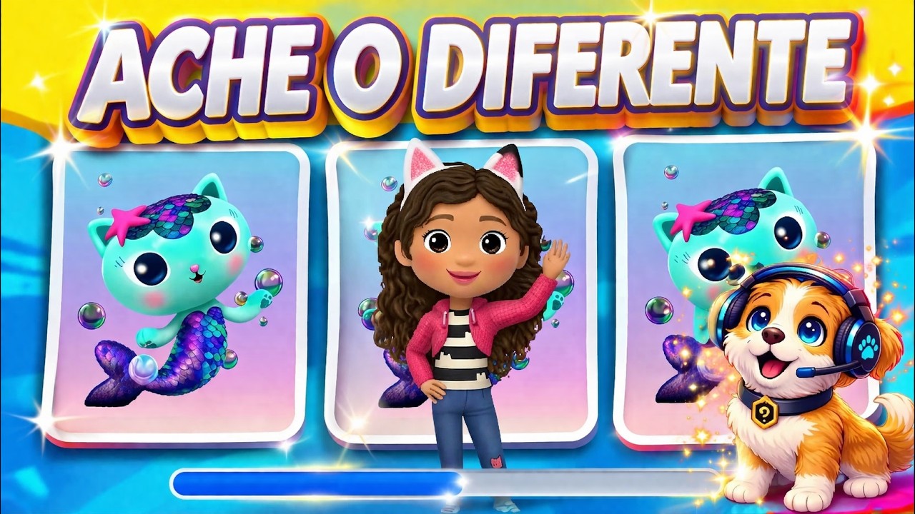 VOCÊ CONSEGUE VENCER? Desafios Mágicos da Casa da Gabby com o Pipoca! 🐱✨@Brinquequiz