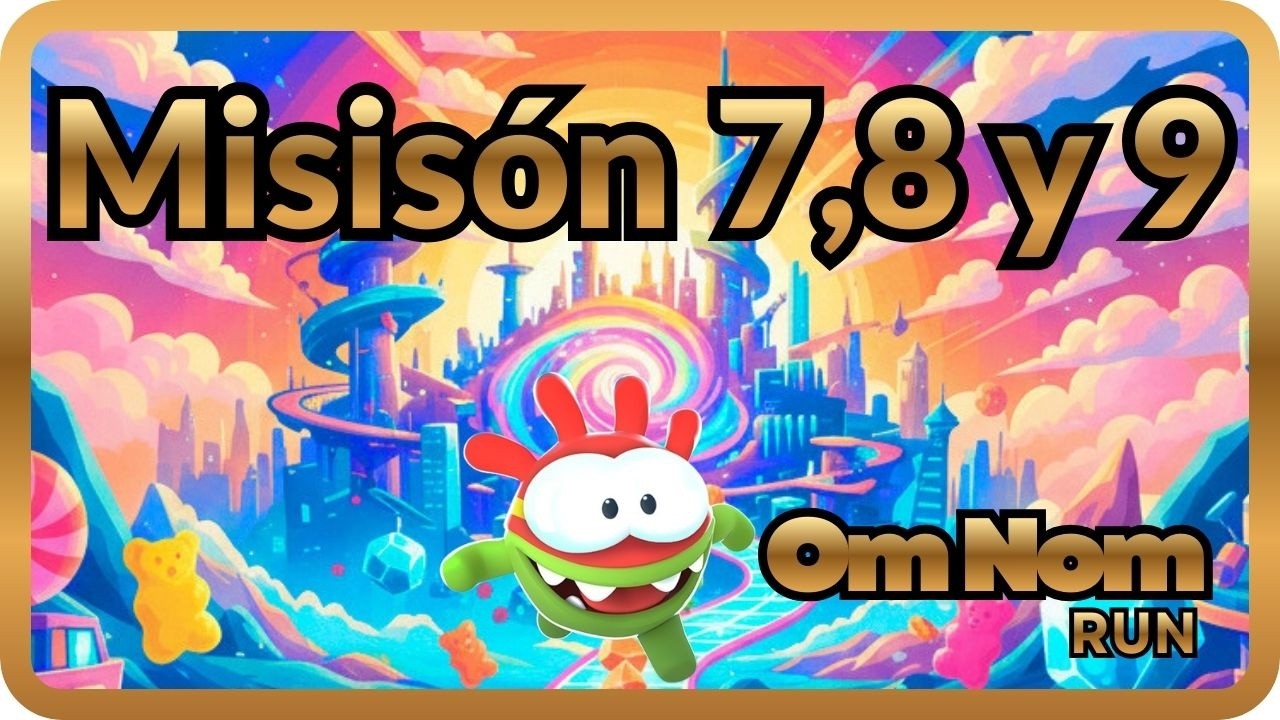 Brinca y vuela con tu scooter por los aires con el Om Nom Run