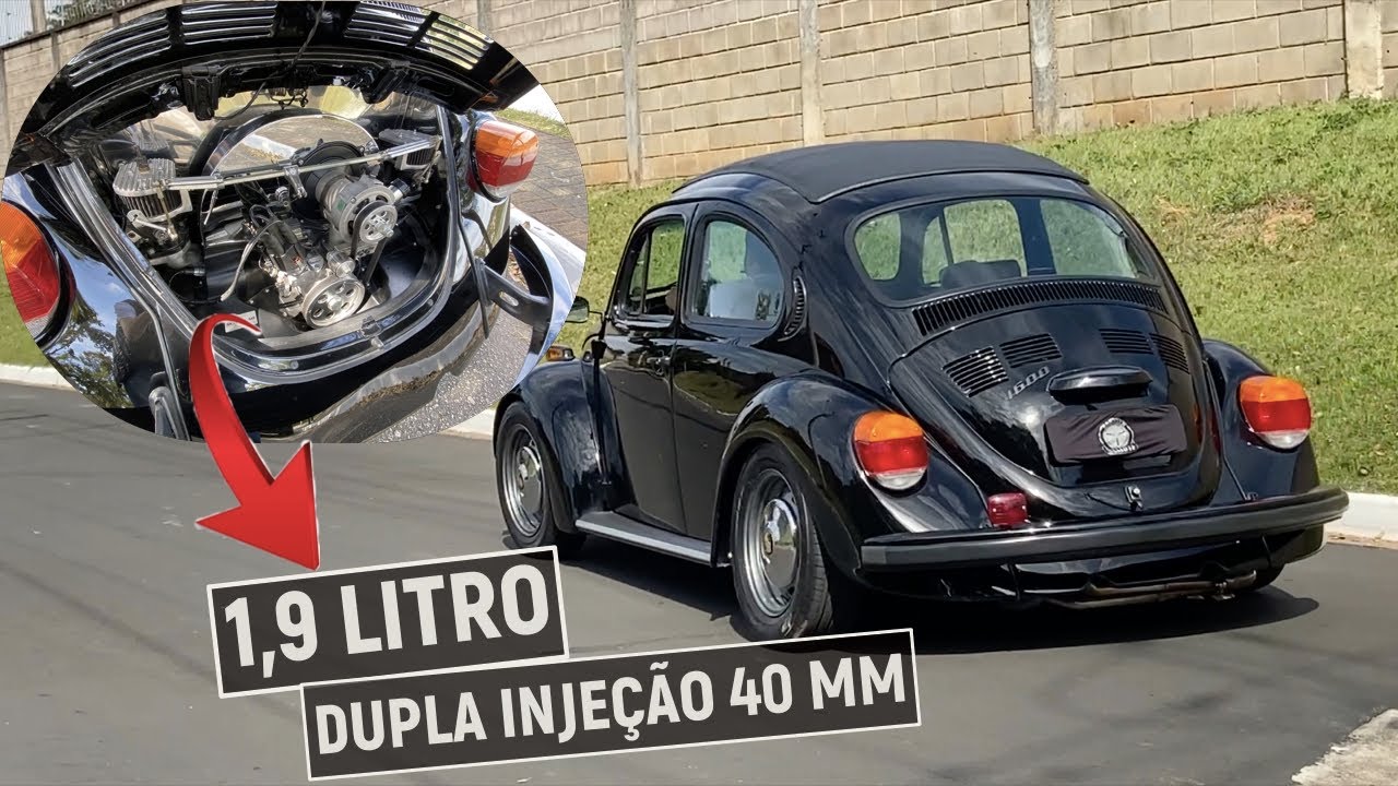 FUSCA 1900: projeto traz corpo duplo de injeção de 40 mm | Garagem Drops #104