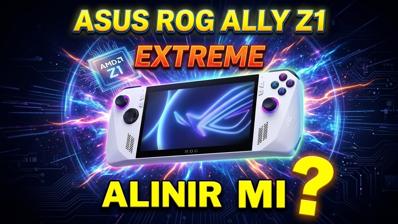 ASUS ROG ALLY Z1 EXTREME KUTU AÇILIŞI - İNCELEME