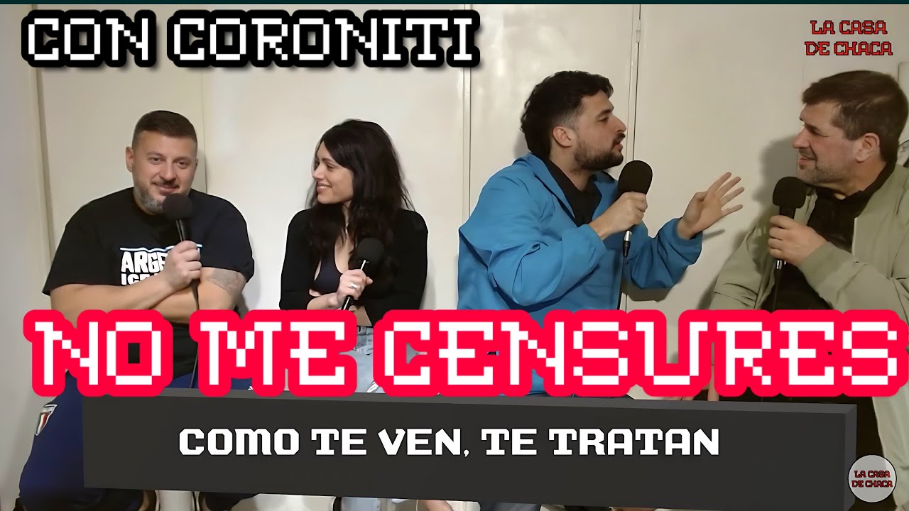 NO ME CENSURÉS! - PROGRAMA #4 CON EMI CORONITI | EN VIVO