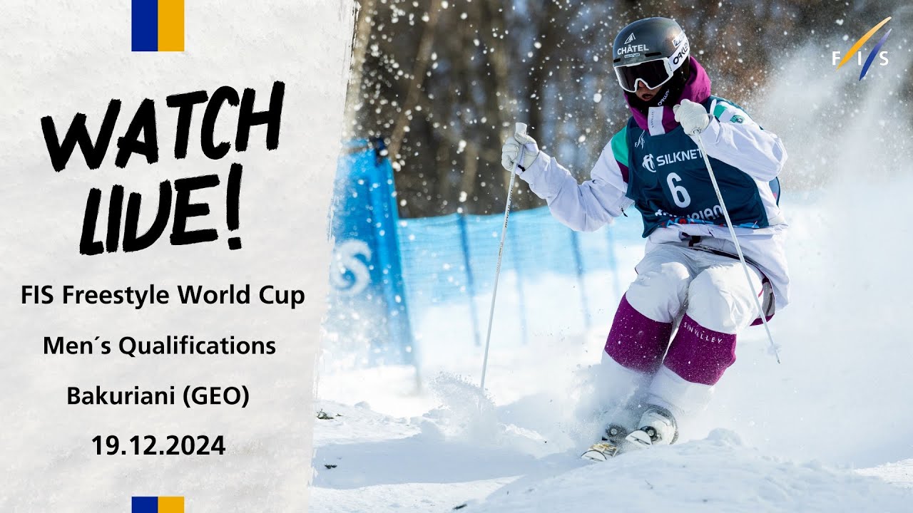 LIVE | Bakuriani (GEO) - Men’s Qualifications - Moguls | FIS Freestyle Skiing