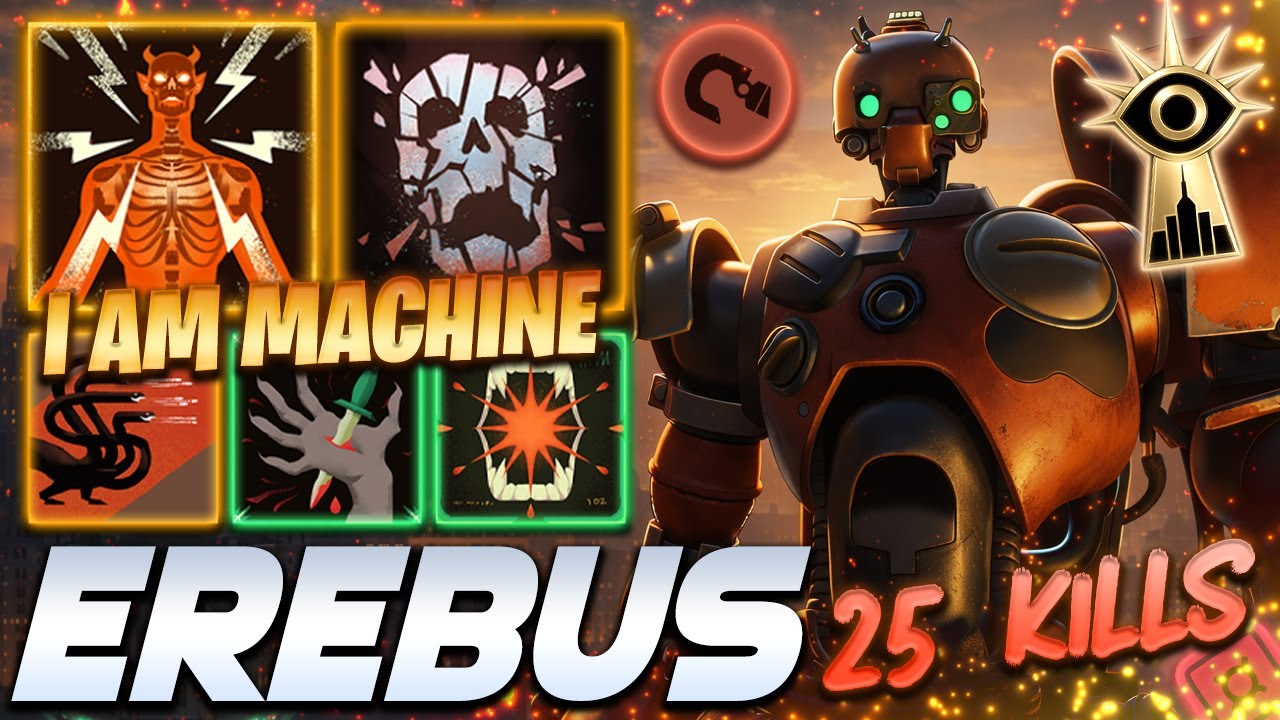 Erebus Bebop 25 KILLS I AM MACHINE - Deadlock Pro Gameplay & Guides [Watch & Learn]