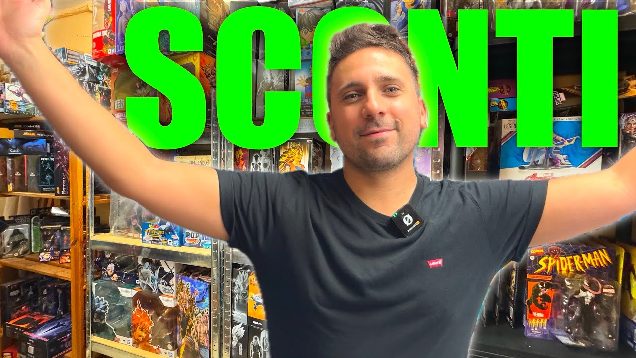 SARÒ AL LUCCA COMICS! SCONTI SU ACTION FIGURES E RARITÀ CHE HO IN MAGAZZINO! (28/10/2024)