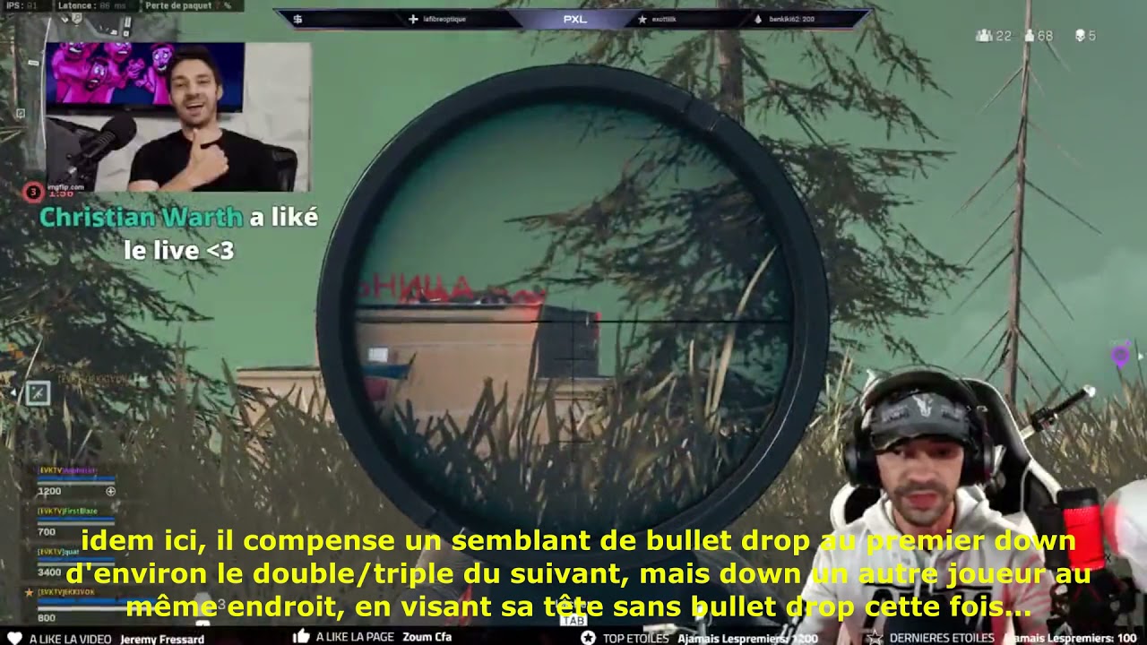 Mr Pixl (EKKIVOK) cheat toujours, fini le aimbot, place au silent aim (stream du 02/08/21)
