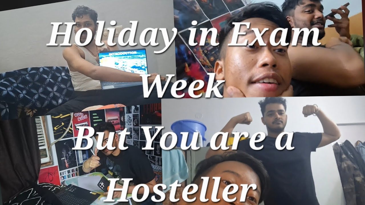 A Day In College Hostel During Exam Week/Sharda University,Greater Noida. # SECOND VLOG