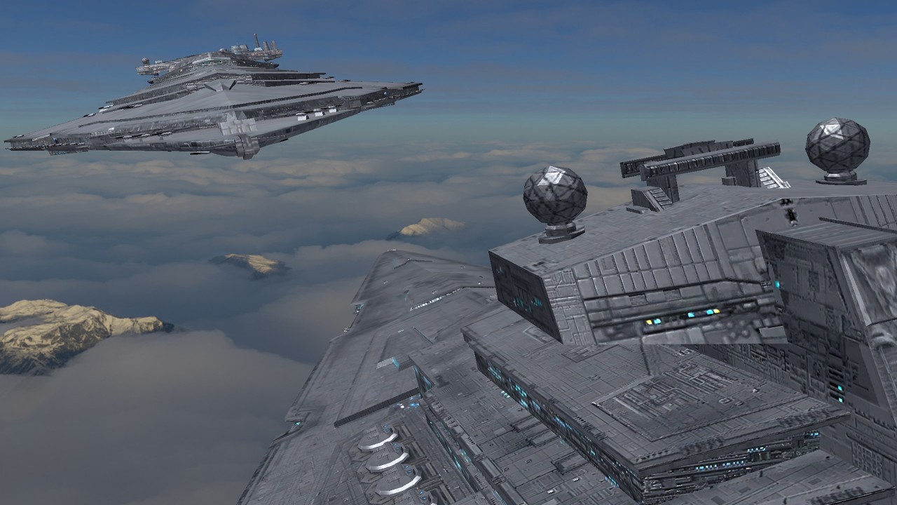 Resurgent vs Imperial III Star Destroyer class Star Wars: Empire at War