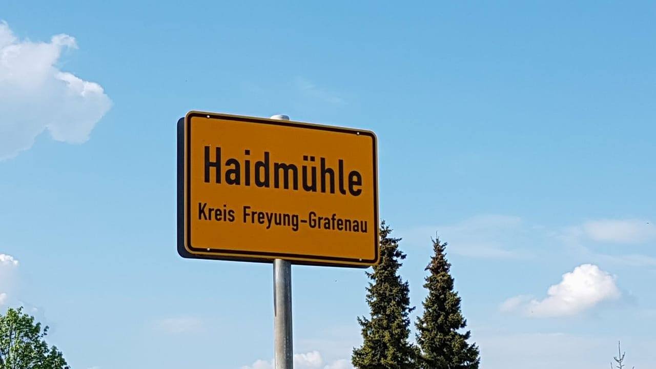 Haidm&uuml;hle von oben - mit Dreisessel | Flying Eye