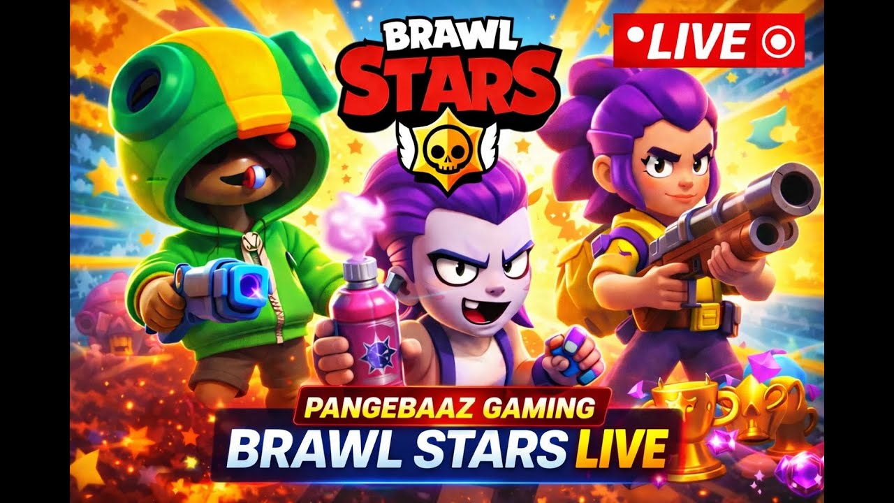 Brawl Stars LIVE 🔴 | Trophy Push & Fun Matches