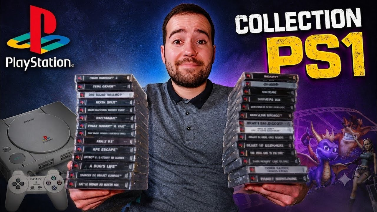 MA COLLECTION DE JEUX PS1 #1