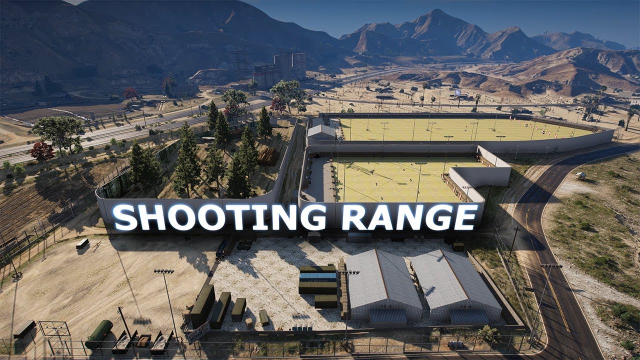 GTA V MLO / Shooting Range (EXTERIOR) [FIVEM] By CHRIS 3D