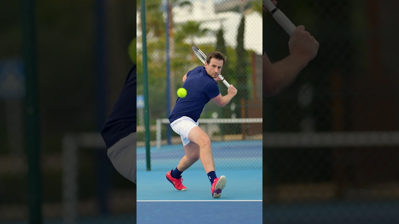 Keeping Tennis One Handed Backhand Alive #tennis
