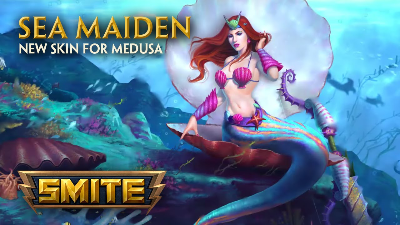 SMITE - New Skin for Medusa - Sea Maiden