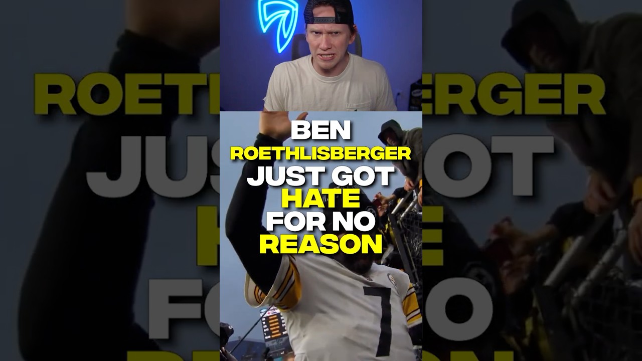 Ben Roethlisberger just got Hate for No Reason 🤔