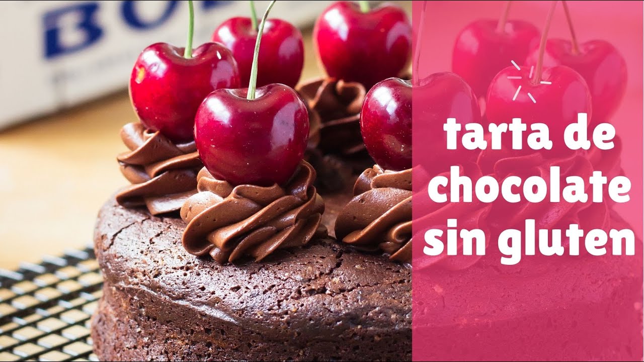 Receta tarta chocolate sin gluten ¡Facilísima!