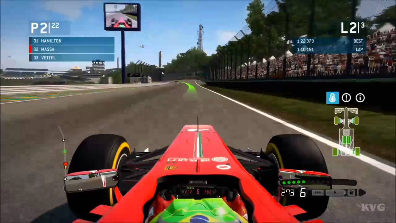 F1 2013 - Autodromo Jose Carlos Pace | Brazilian Grand Prix Gameplay [HD]