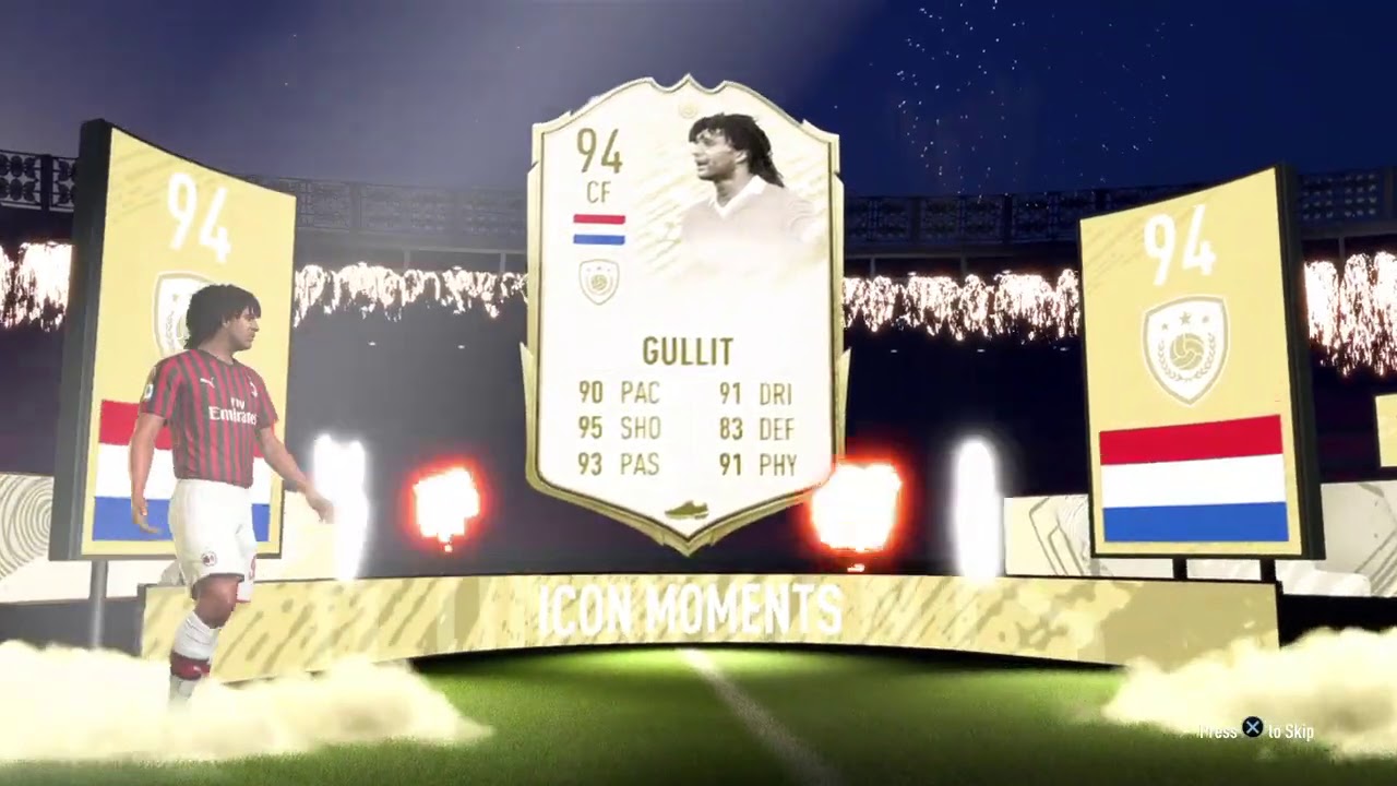 Gullit Prime Moments in a Pack - FIFA 20