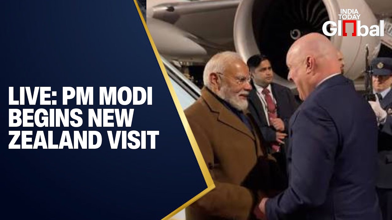 WATCH LIVE: PM Narendra Modi Arrives at Auckland International Airport for New Zealand Visit