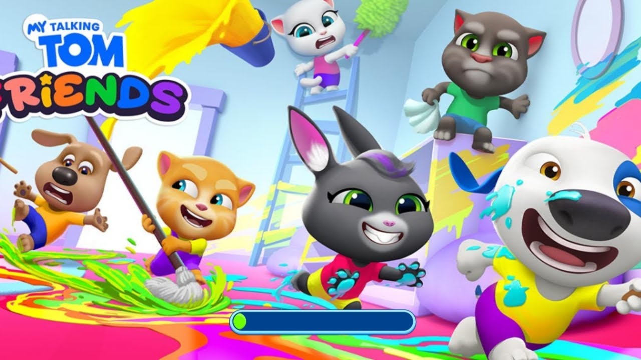 Talking Tom Friends abc #games #talkingtom #cat #cartoon #gaming #trending