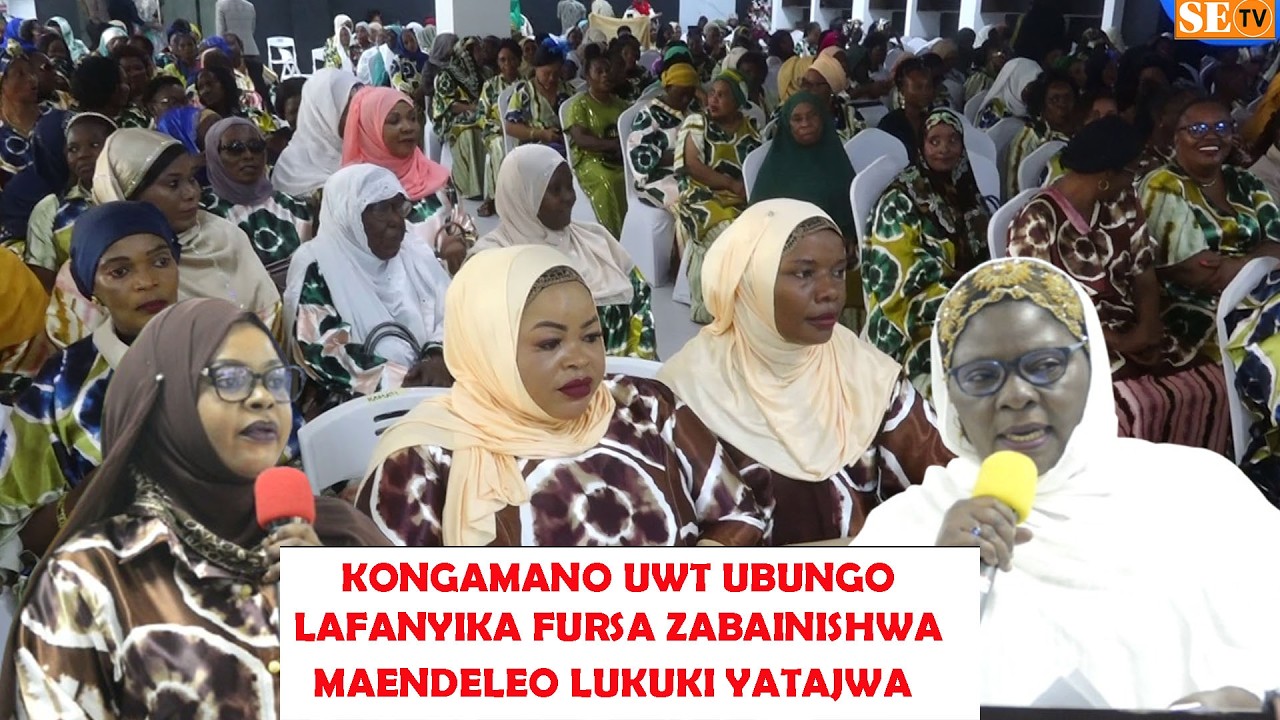 KONGAMANO UWT UBUNGO LAFANYIKA FURSA ZABAINISHWA, MAENDELEO YATAJWA// DC MSANDO AWAONYA MADIWANI