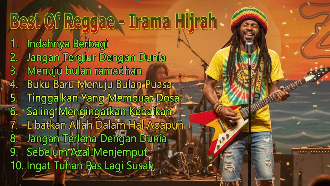 Best Of Reggae Irama Hijrah 🎶 Full Album Reggae Islami Santai & Menyejukkan