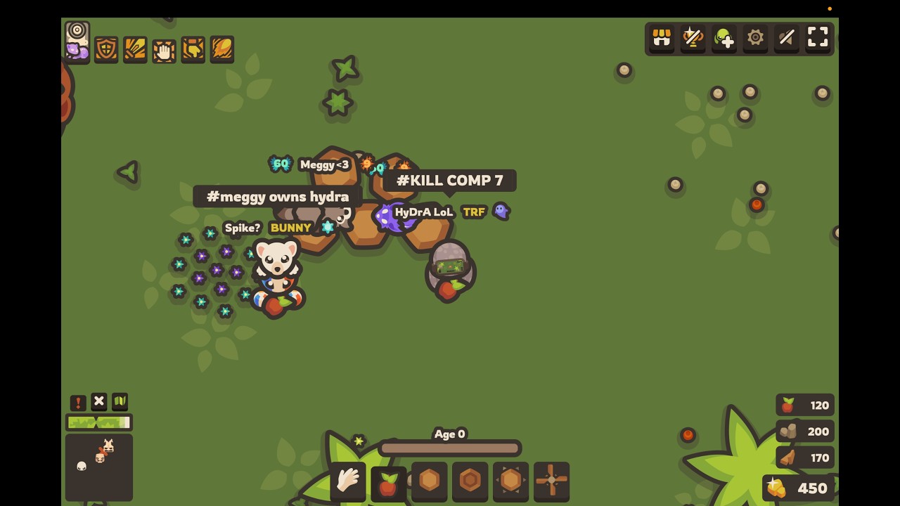Taming.io: Соревнование по убийствам 7