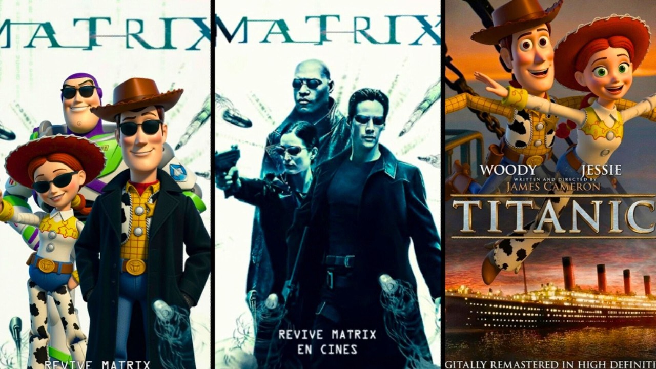 Toy Story Parody of Famous Animated Movie Posters #27