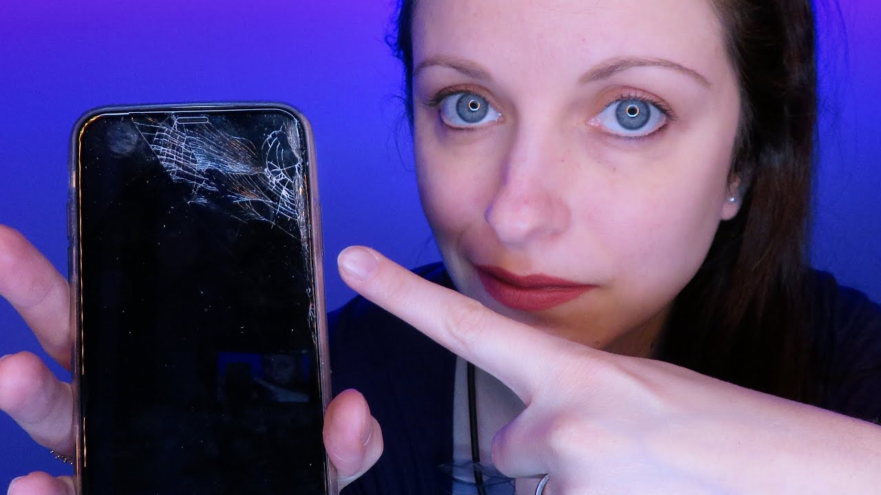 SCHERMO ROTTO? LO RIPARO IO ASMR ITA