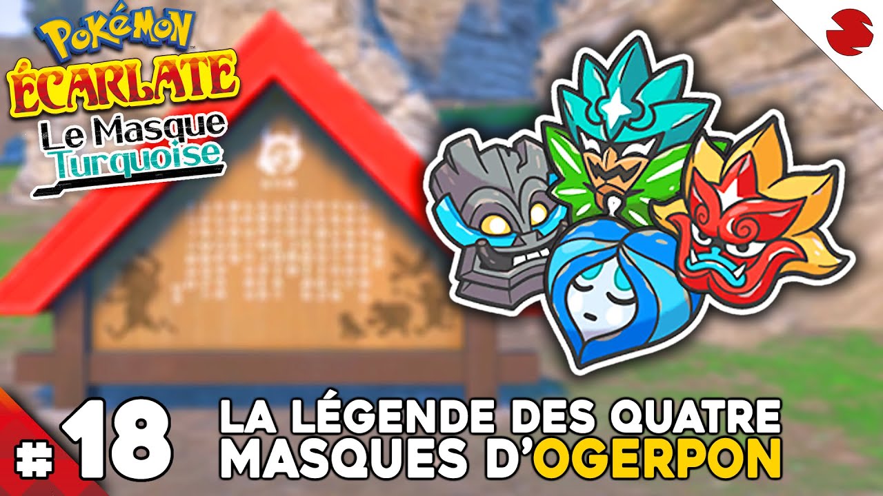 Les masques d'Orgerpon ! | Pok&eacute;mon &Eacute;carlate : le Masque Turquoise - Let's Play FR #18