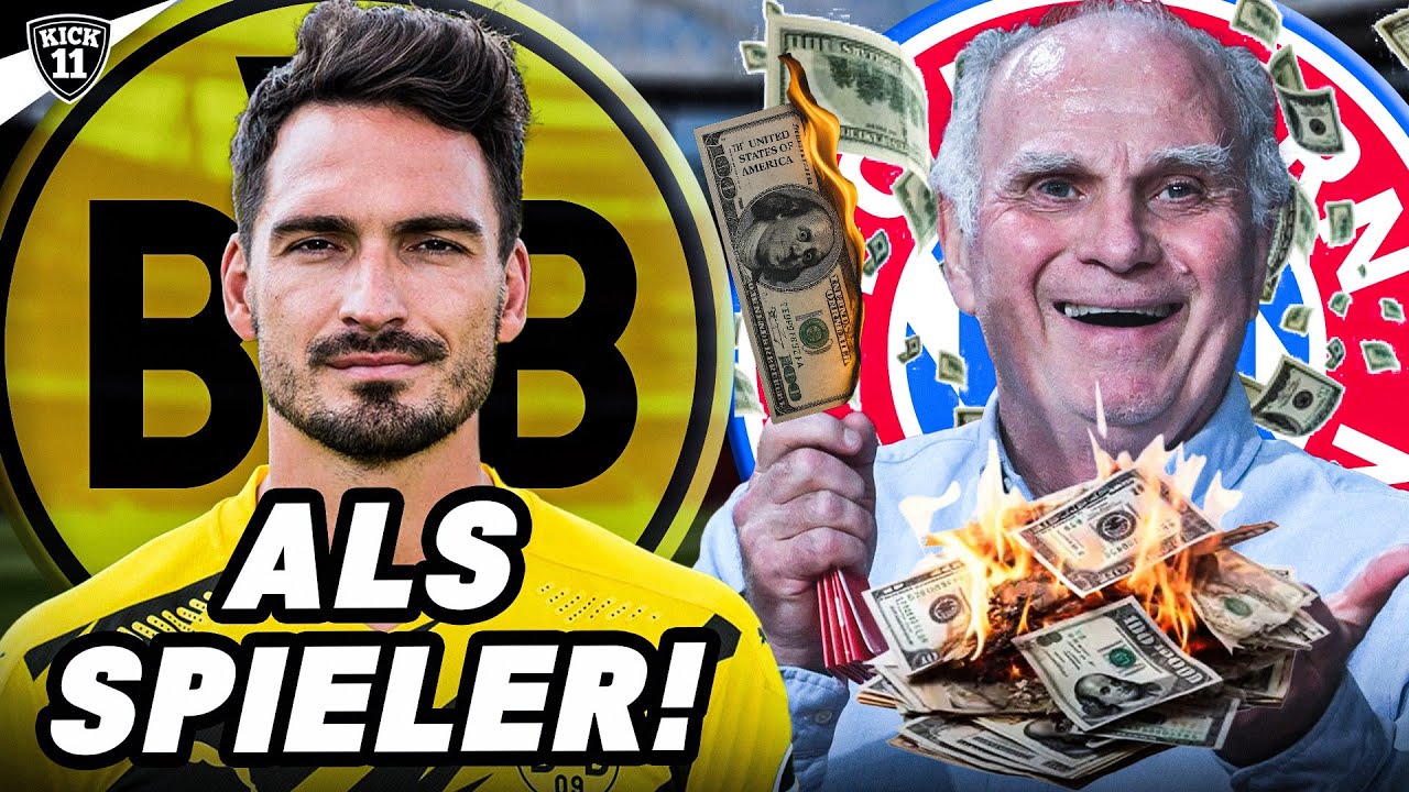 BVB plant HUMMELS-R&Uuml;CKKEHR! SCHULDEN-HAMMER bei BAYERN! | KickNews